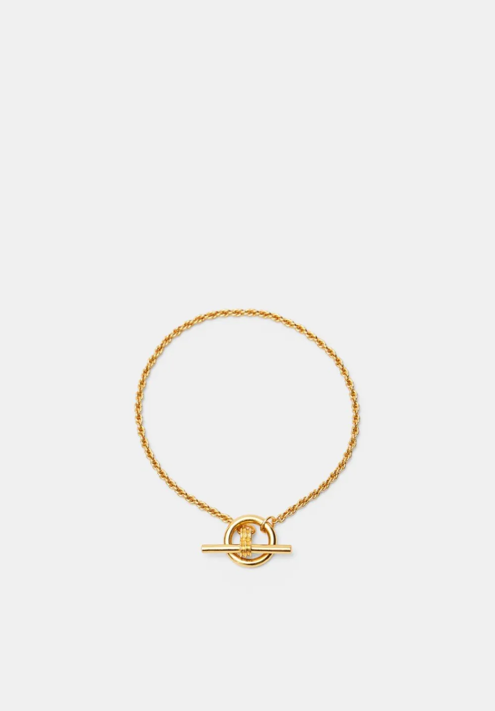 hush Jewellery|Harlow T Bar Bracelet Gold