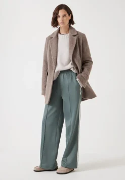 hush Joggers & Leggings|Trousers|Harrison Side Stripe Joggers Sage Green
