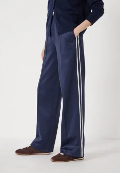 hush Joggers & Leggings|Trousers|Harrison Side Stripe Joggers Midnight Navy