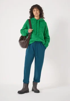 hush Sweatshirts & Hoodies|Jumpers & Cardigans|Hazel Alpaca Wool Hoodie Bright Green