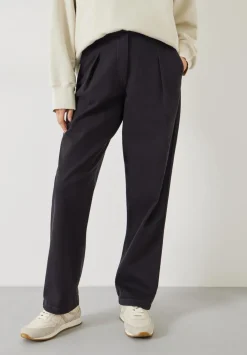 hush Trousers|Imogen Cotton Trousers Washed Black