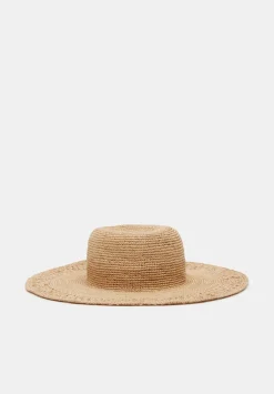 hush Hats|India Weave Floppy Hat Natural