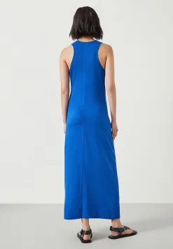 hush Dresses|Isla Sleeveless Maxi Dress Blue