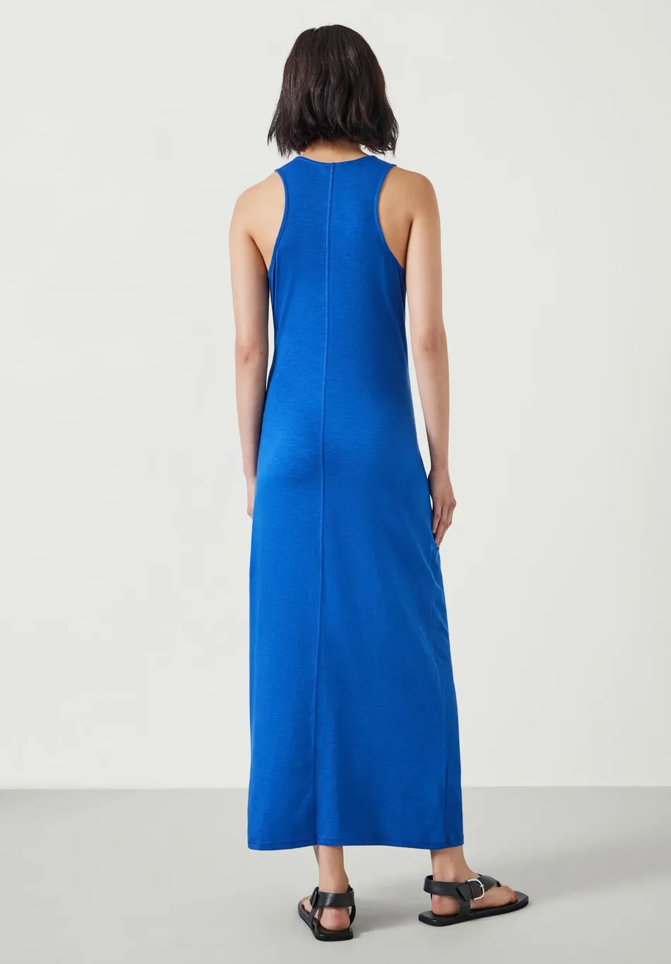 hush Dresses|Isla Sleeveless Maxi Dress Blue