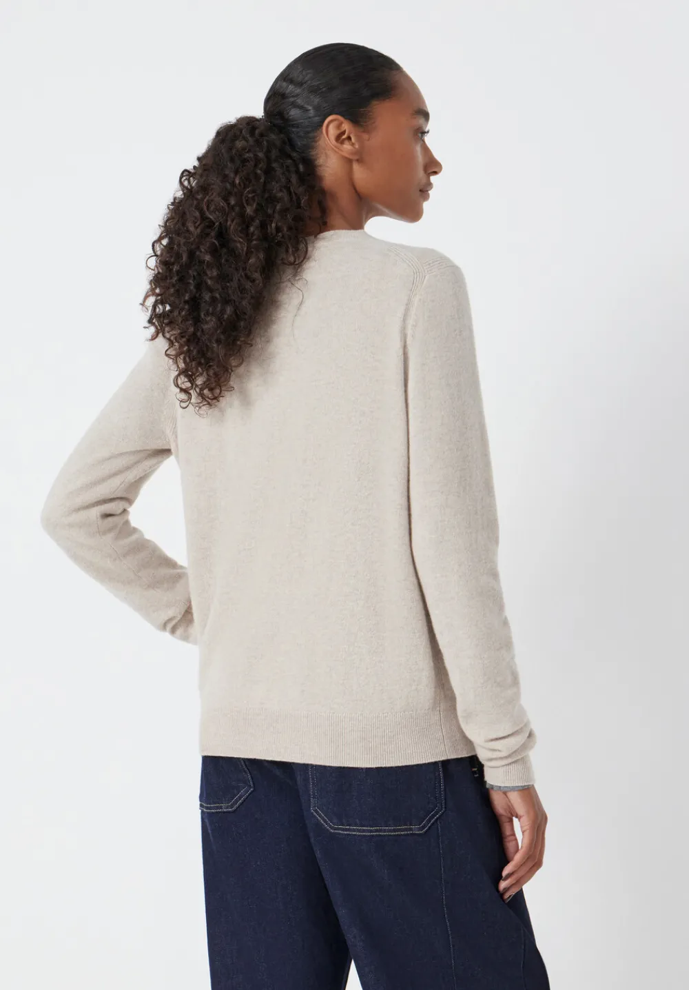 hush Jumpers & Cardigans|Ivy Merino Wool Jumper Oatmeal