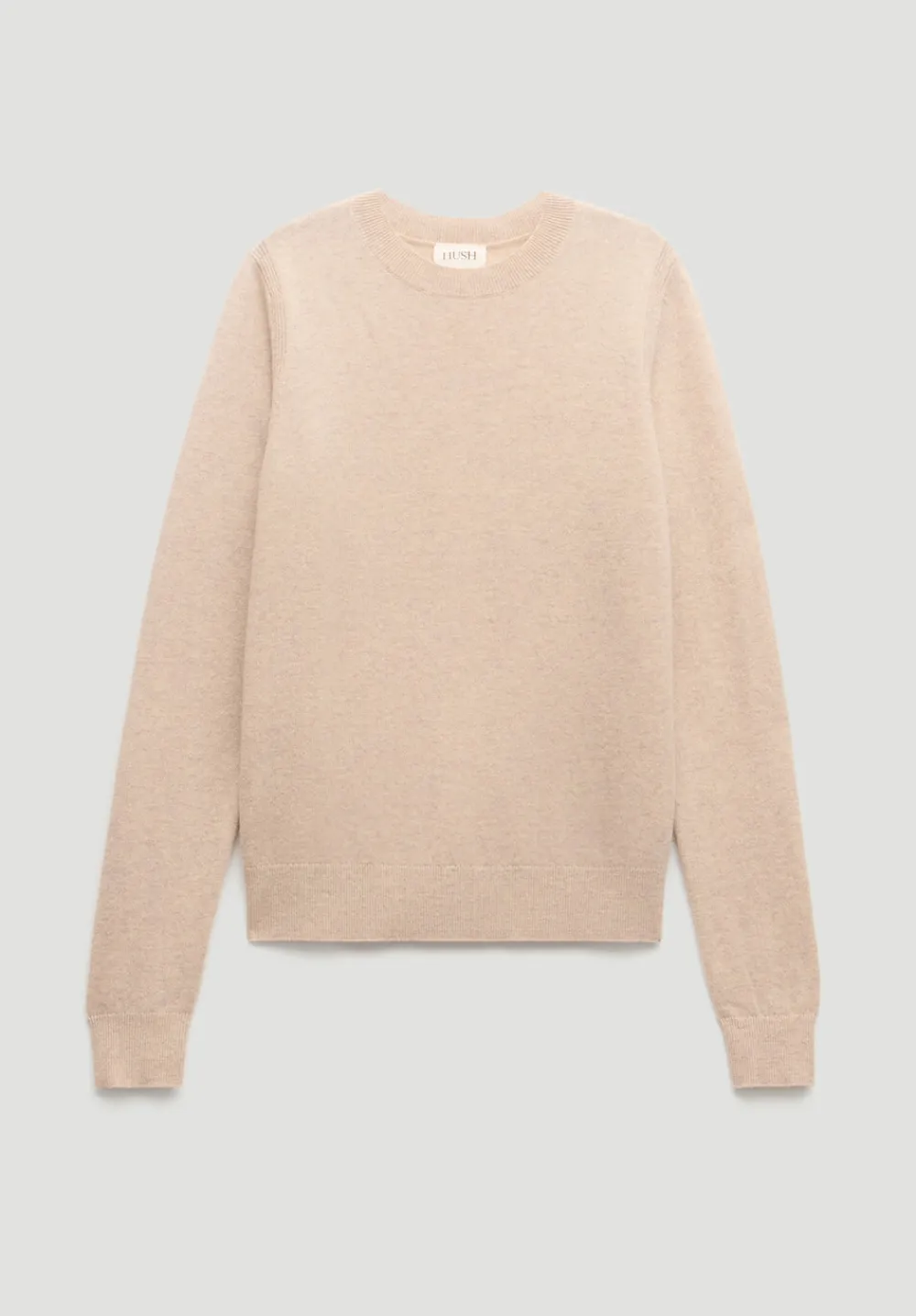 hush Jumpers & Cardigans|Ivy Merino Wool Jumper Oatmeal