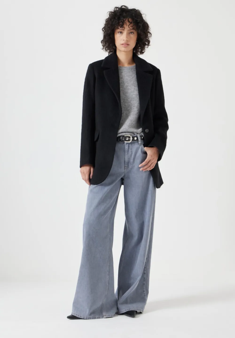 hush Jackets & Coats|Jayde Italian Wool Blazer Black