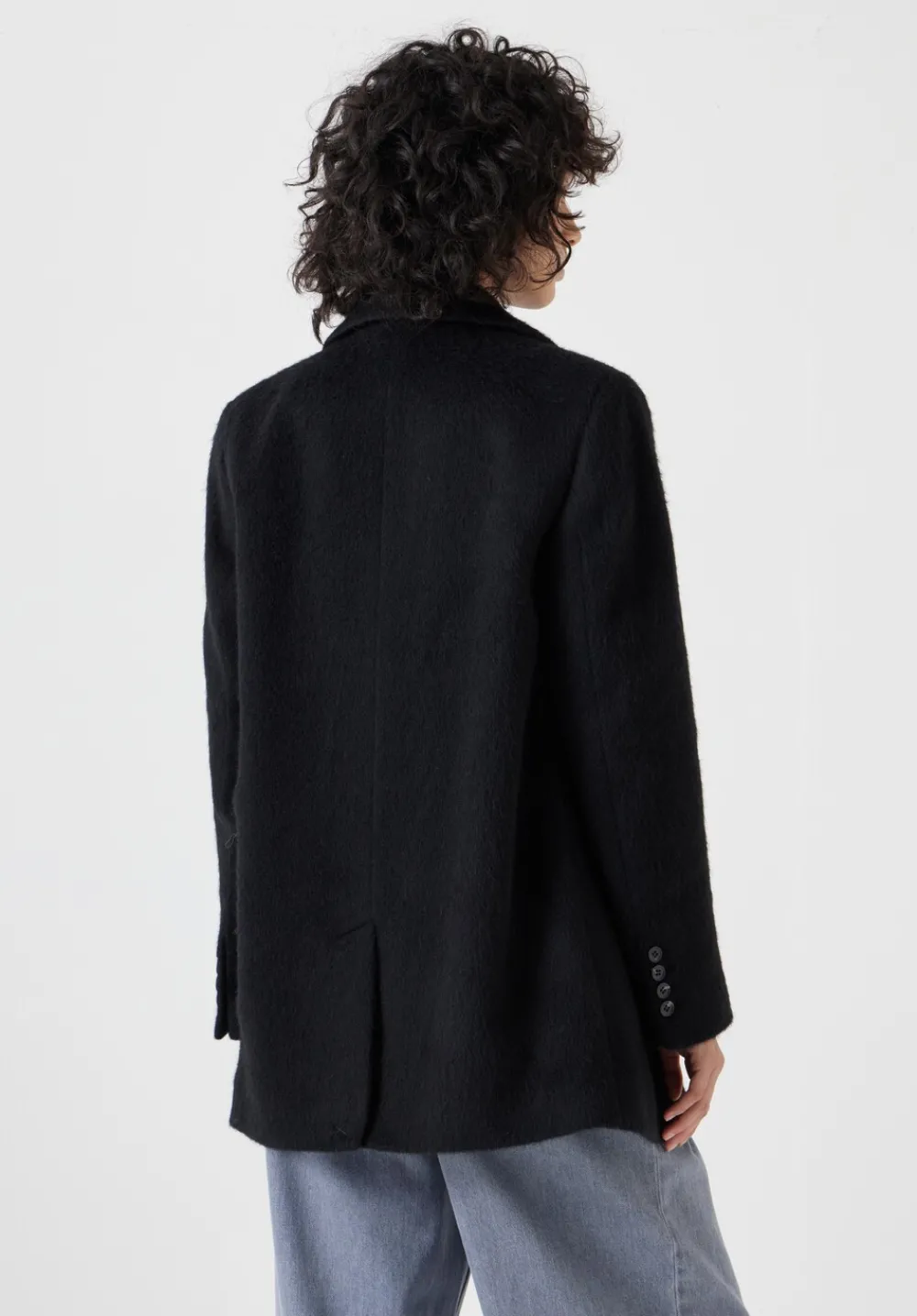 hush Jackets & Coats|Jayde Italian Wool Blazer Black