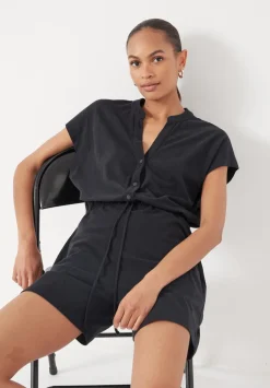hush Jumpsuits|Kendall Jersey Playsuit Black