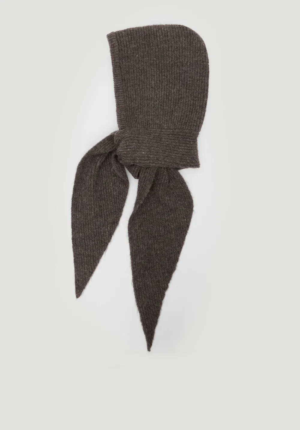 hush Scarves|Hats|Knitted Hooded Scarf Light Brown