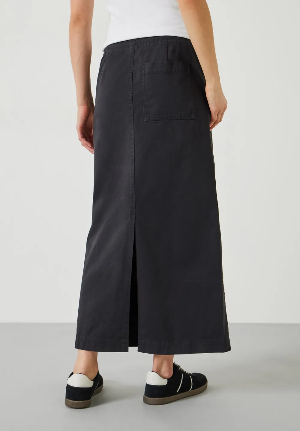 hush Skirts|Kristen Cargo Maxi Skirt Black