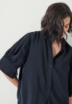 hush Shirts & Blouses|Laila Short Sleeve Shirt Black
