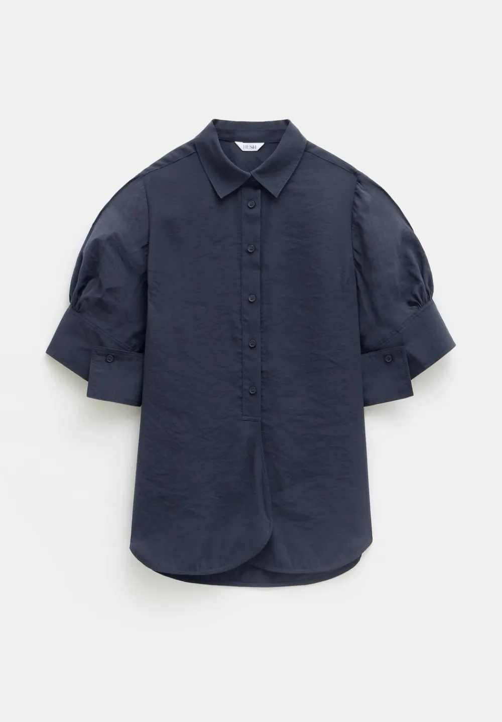 hush Shirts & Blouses|Laila Short Sleeve Shirt Black
