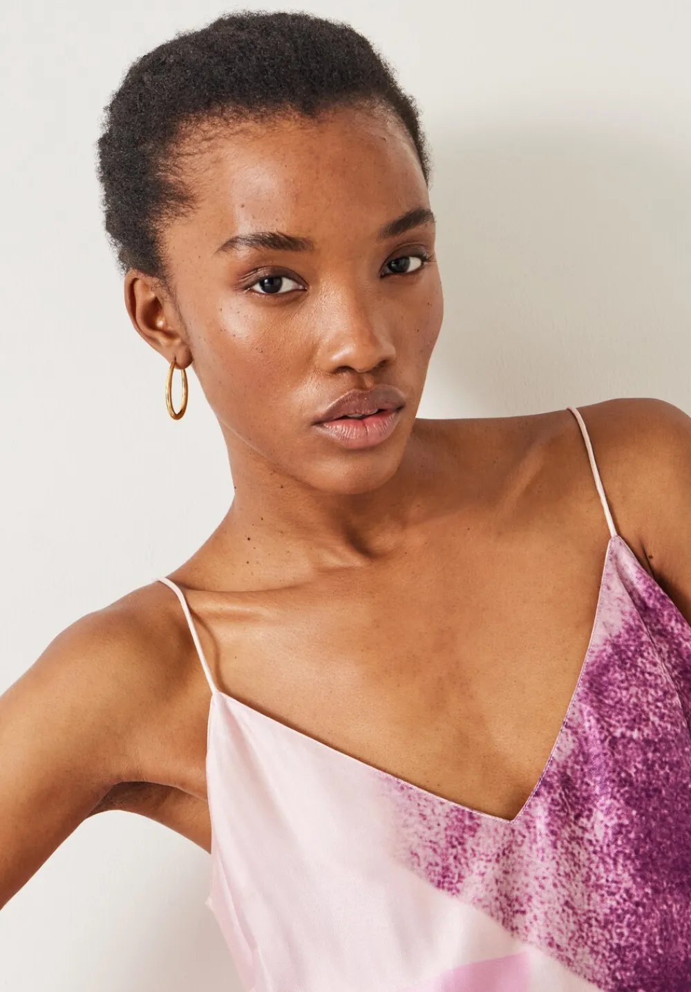 hush Dresses|Leanne Slip Maxi Dress Shapes Placement