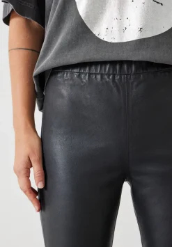 hush Trousers|Leather Legging Black