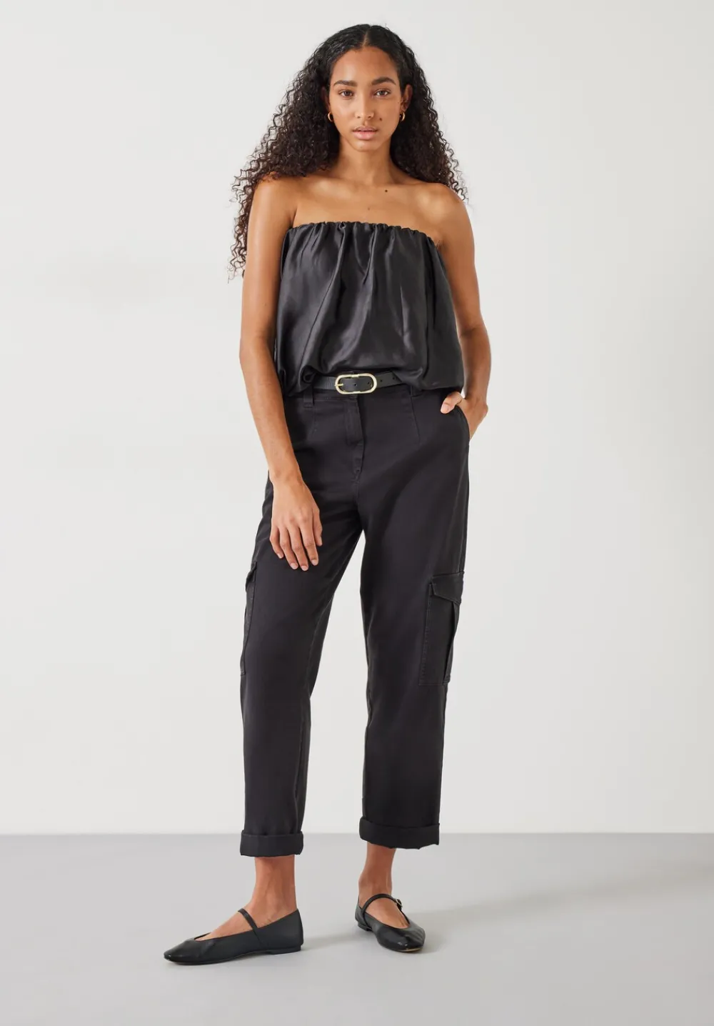 hush Tops & T-Shirts|Lexia Strapless Top Black