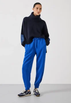 hush Jumpers & Cardigans|Livvy Merino Wool Detachable Roll Neck Jumper Navy