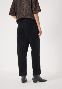 hush Joggers & Leggings|Trousers|Liza Cord Joggers Black