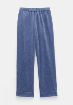 hush Joggers & Leggings|Trousers|Liza Cord Joggers Mid Blue