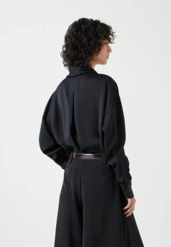 hush Shirts & Blouses|Tops & T-Shirts|Long Sleeve Cowl Neck Top Black