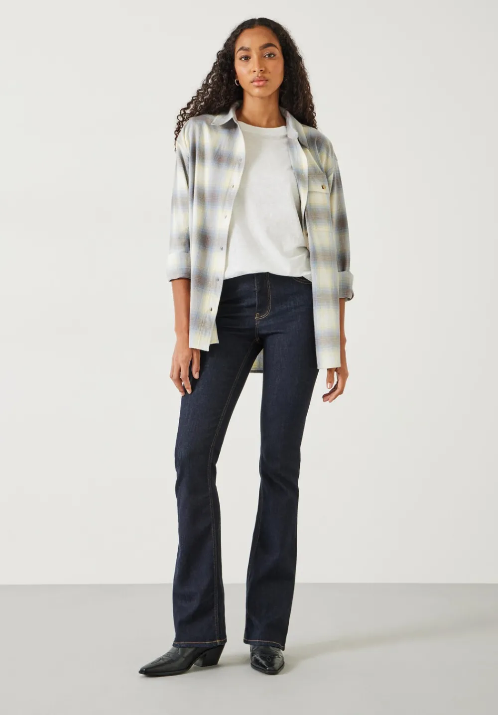 hush Jeans|Lorna Bootcut Jeans Dark Indigo