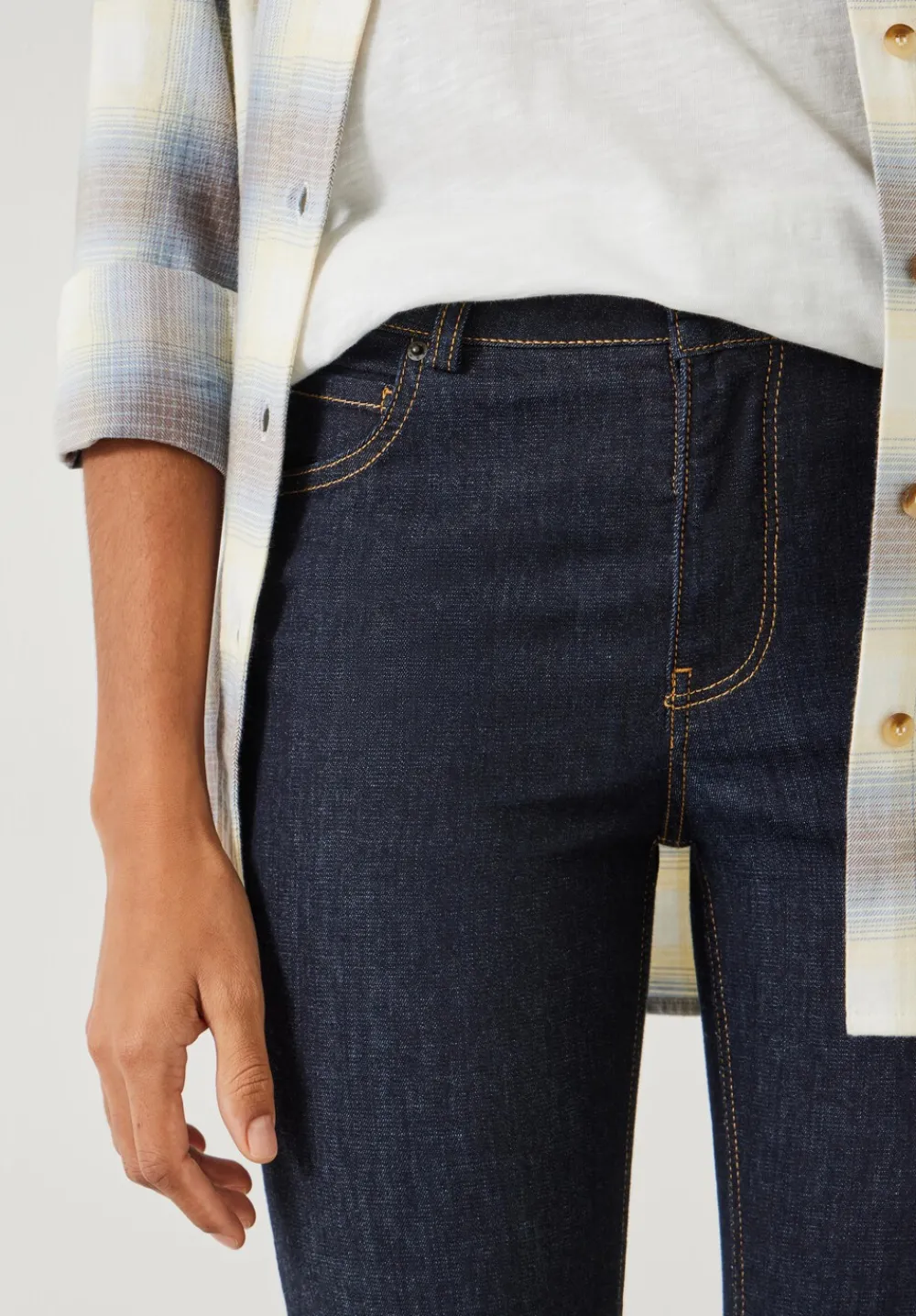 hush Jeans|Lorna Bootcut Jeans Dark Indigo
