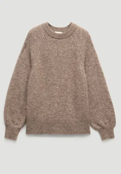 hush Jumpers & Cardigans|Lorna Relaxed Wool Blend Jumper Antler Brown