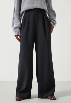 hush Trousers|Lya Wool Trousers Black