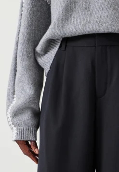 hush Trousers|Lya Wool Trousers Black