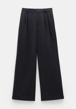 hush Trousers|Lya Wool Trousers Black