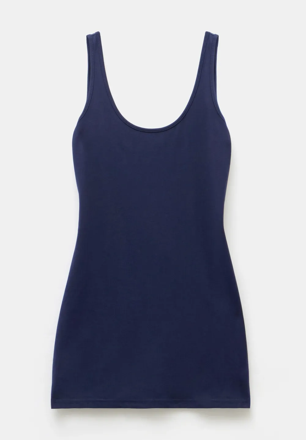 hush Tops & T-Shirts|Marcy Long Line Tank Navy