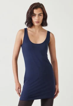 hush Tops & T-Shirts|Marcy Long Line Tank Navy
