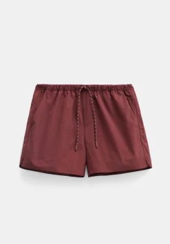 hush Shorts|Margot Technical Pull On Shorts Port Red