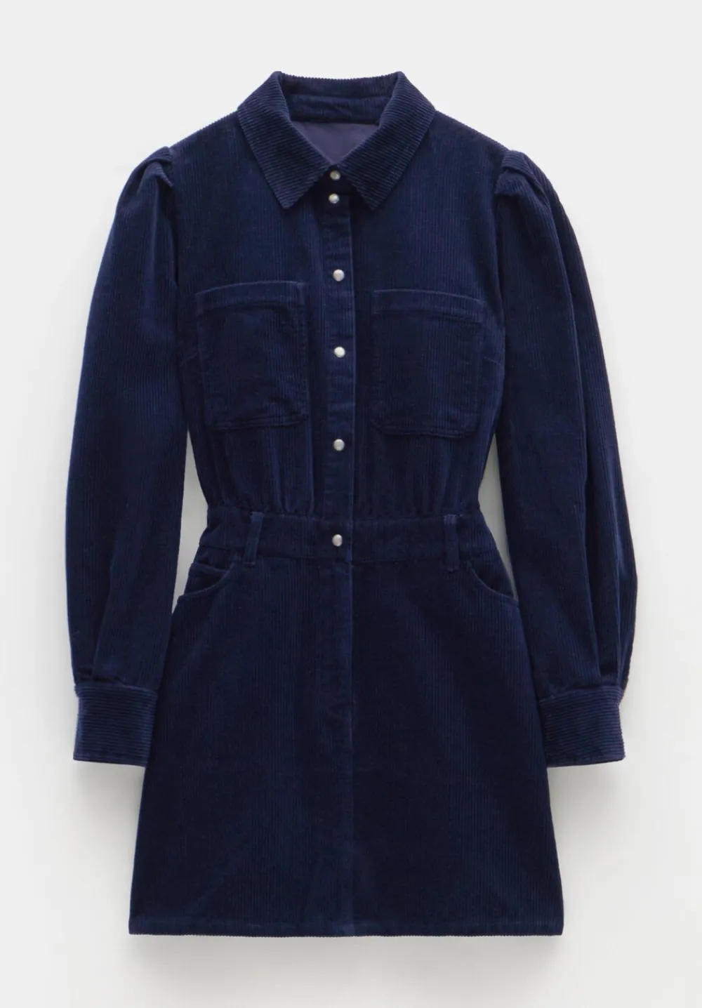 hush Dresses|Mariella Cord Mini Dress Night Sky