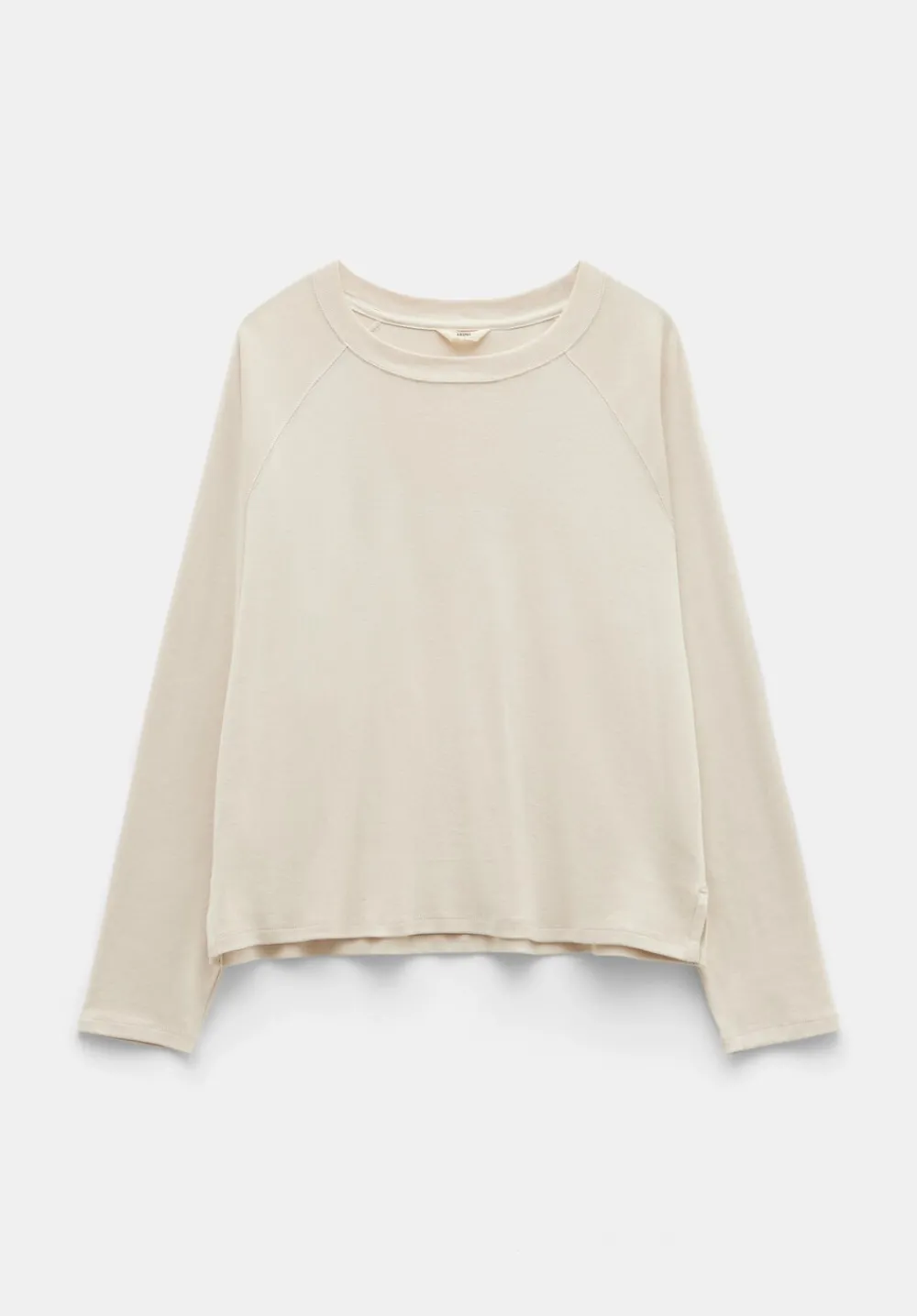 hush Tops & T-Shirts|Matilda Cotton Raglan Top Ecru