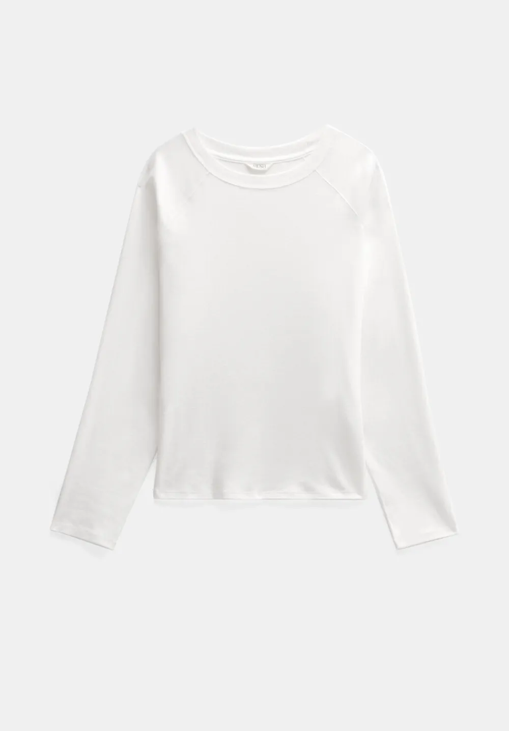 hush Tops & T-Shirts|Matilda Cotton Raglan Top White