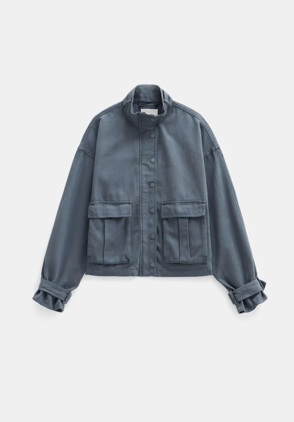 hush Jackets & Coats|Melinda Utility Jacket Grey Shadow