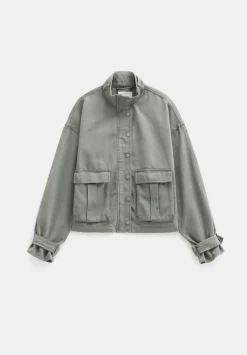 hush Jackets & Coats|Melinda Utility Jacket Green