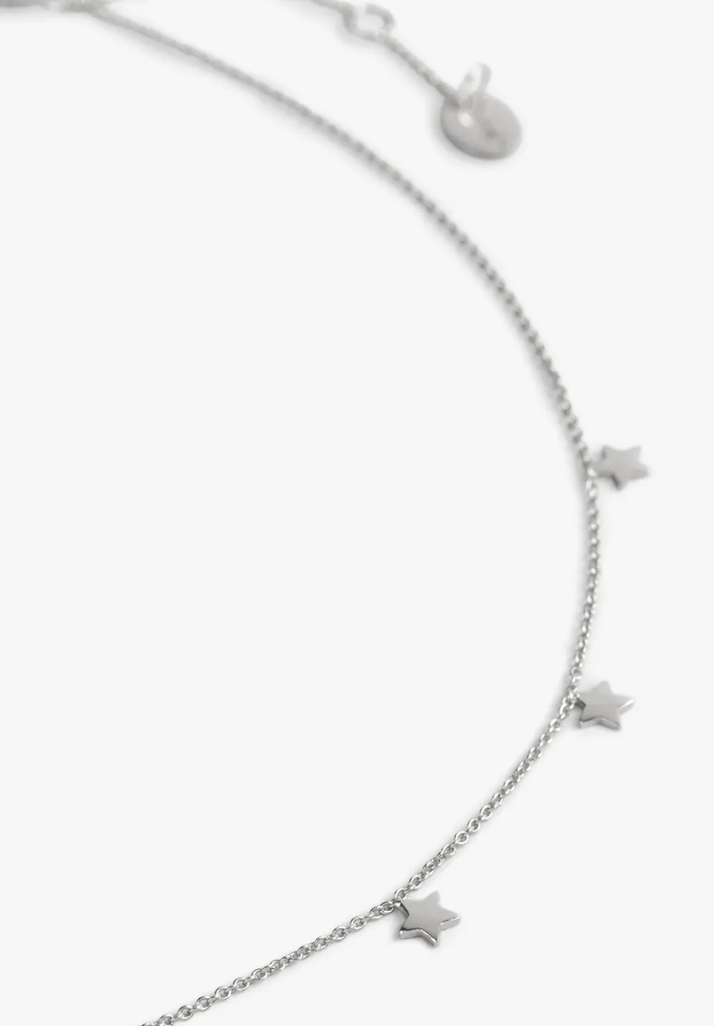 hush Jewellery|Mini Multi Star Choker Silver