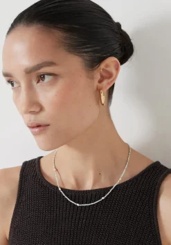 hush Jewellery|Mini Semi Precious Beaded Necklace Light Blue
