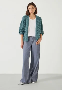 hush Jumpers & Cardigans|Mischa Textured Cardigan Sea Green