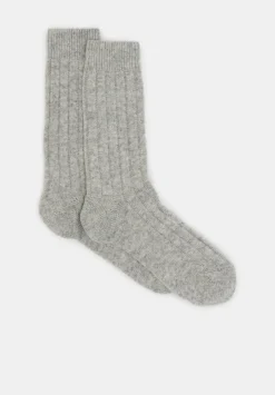 hush Socks & Tights|Murica Wool Blend Socks Grey