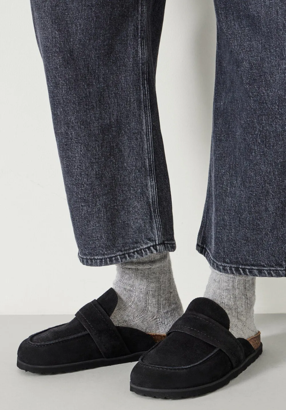 hush Socks & Tights|Murica Wool Blend Socks Grey