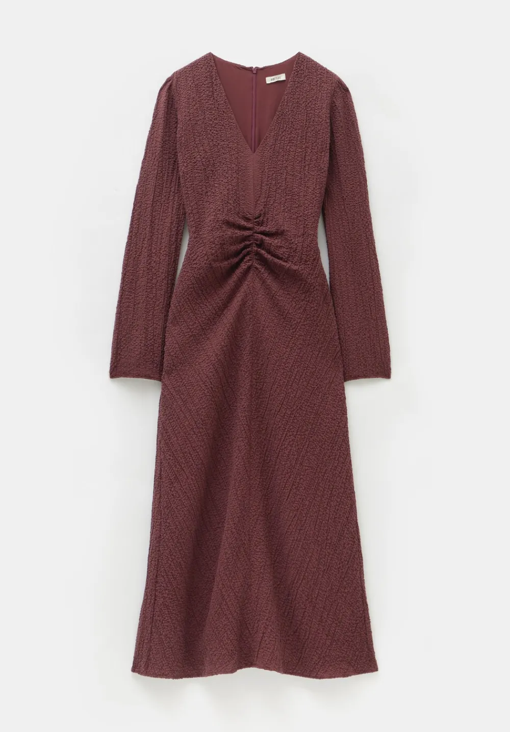 hush Dresses|Myrah Midi Dress Chocolate brown