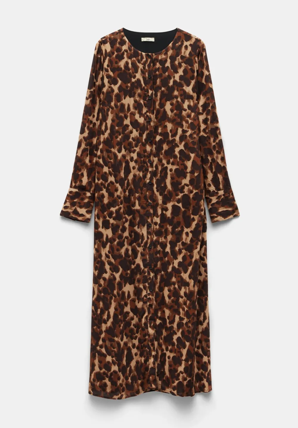 hush Dresses|Nataliyah Midi Dress Leopard Watercolour