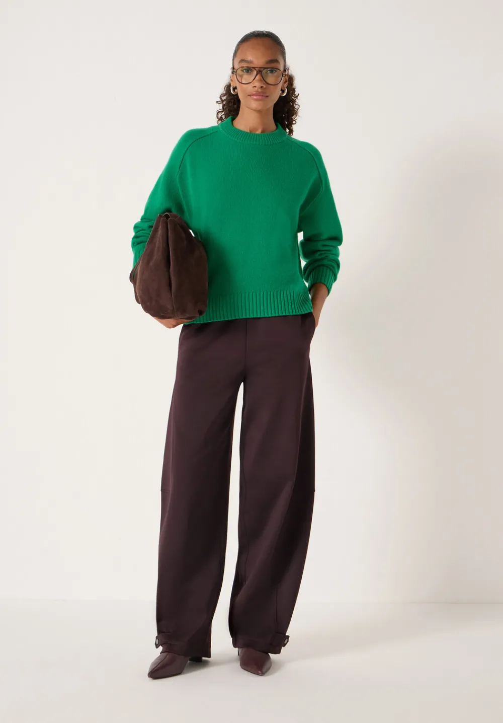 hush Jumpers & Cardigans|Nina Merino Wool Jumper Bright Green