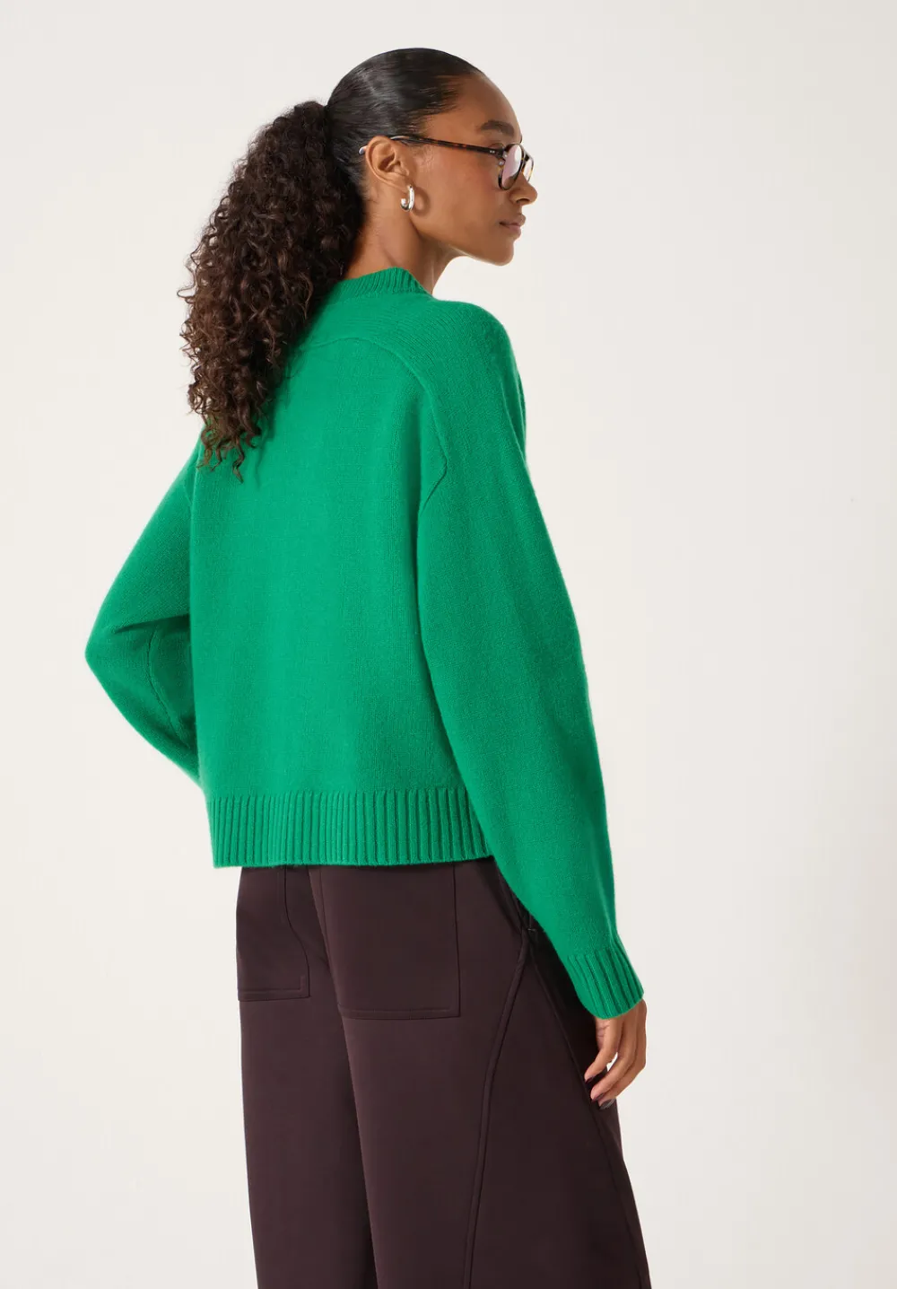 hush Jumpers & Cardigans|Nina Merino Wool Jumper Bright Green