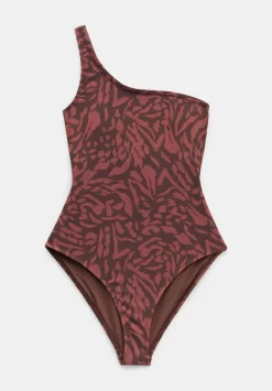 hush Swimwear & Beachwear|Oakley One Shoulder Swimsuit Sunbaked Animal