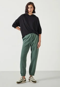 hush Sweatshirts & Hoodies|Orla Lightweight Oversized Longline Hoodie Black