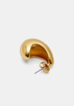 hush Jewellery|Parker Teardrop Hoop Earrings Gold